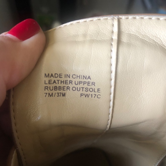 Michael Kors Blaze Leather Open-Toe Acorn Bootie US Size 7 - Picture 6 of 8